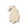 Christmas Single Face Printed Wood Big Pendants WOOD-H102-01A-3