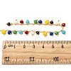 3.28 Feet Handmade Glass Beaded Chains X-AJEW-P061-A03-3