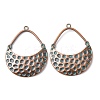 Tibetan Style Alloy Pendants FIND-B055-02H-1