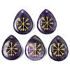 Natural Amethyst Pendants G-T122-72E-1
