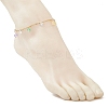 304 Stainless Steel Link Chain Anklets AJEW-AN00699-01-3