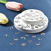 64Pcs 16 Styles Anti-Tarnish 201 Stainless Steel Charms STAS-FS0001-63-10