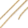 304 Stainless Steel Rectangle Link Chains CHS-G029-01G-1