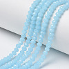 Glass Beads Strands X-EGLA-A034-J8mm-D04-1