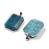 Natural Apatite Pendants G-B139-02P-08-2