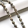 Natural Dalmatian Jasper Beads Strands G-B106-A29-01-2