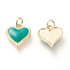Real 18K Gold Plated Brass Charms KK-L006-019B-2