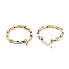 201 Stainless Steel Hoop Earrings X-EJEW-I245-07B-2