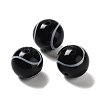 Sport Theme Opaque Resin Tennis Beads RESI-XCP0002-18-1