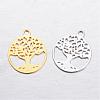 Brass Charms KK-P049-07-1