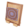 Rectangle Wood Crochet Blocking Board DIY-BC0013-59C-1