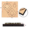 Wood Cutting Dies DIY-WH0169-19-3