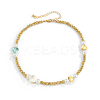 100Pcs 10 Colors Transparent Glass Beads GLAA-CJ0001-56-10