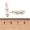 Natural Freshwater Pearl Beaded Pendants PA-CBAF2FA-02G-02-3