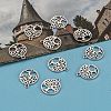 Eco-Friendly Rack Plating Brass Tree of Life Pendants LS-X-KK-I606-42P-NR-6