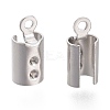Tarnish Resistant 304 Stainless Steel Folding Crimp Ends STAS-O130-03D-2