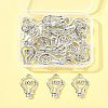 30Pcs Tibetan Style Zinc Alloy Pendants TIBEP-FS0001-37-9