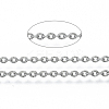 Tarnish Resistant 304 Stainless Steel Chains CHS-S001-12A-P-2