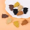 10Pcs 5 Colors Cartoon Cow Silicone Beads JX711A-5