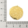 Real 18K Gold Plated PVD Vacuum Plating 304 Stainless Steel Pendants STAS-L278-003G-08-3