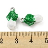 Brass Enamel Pendants X-KK-P258-17C-G-6