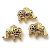 Brass with Cubic Zirconia Pendants KK-K341-33G-1