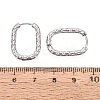 Non-Tarnish 304 Stainless Steel Hoop Earring STAS-A091-17B-P-3