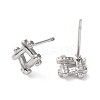 Non-Tarnish 304 Stainless Steel Stud Earrings EJEW-Q788-04P-2