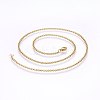 304 Stainless Steel Cable Chain Necklaces LS-NJEW-P226-02G-01-1