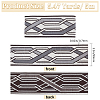 5M Polyester Jacquard Stripe Ribbon SRIB-WH0026-06A-2