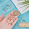 20Pcs 10 Styles Stainless Steel S-Hook Clasps STAS-PH0006-96G-3