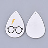PU Leather Big Pendants FIND-R072-10-B08-2