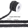 3.05M Imitation Polyeste with ABS Plastic Beaded Trimming OCOR-BC0001-87-2