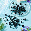100Pcs 5 Styles Opaque Acrylic Beads MACR-TADJ0001-12B-5