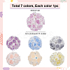 3Pcs 3 Colors Acrylic Handmade Luminous Polymer Clay Rhinestone Beads CLAY-SC0002-12-2
