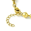 Ion Plating(IP) 304 Stainless Steel Bicone Link Chain Bracelets for Women BJEW-C066-03G-3
