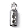 316 Surgical Stainless Steel Folding Crimp Ends FIND-WH0045-46B-2