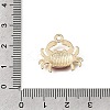 Alloy Enamel Pendants FIND-H066-07G-3