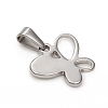 Tarnish Resistant 304 Stainless Steel Pendants STAS-I136-20P-2