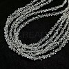 Natural Herkimer Diamond Beads Strands G-L611-A01-01-1