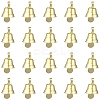 80Pcs Iron Bell Pendants HJEW-YW0001-09-1