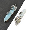 Synthetic Opalite Big Pointed Pendants G-A172-16K-2
