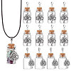 20Pcs Alloy Glass Bottle European Dangle Charms PALLOY-GA0001-14-1