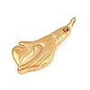 304 Stainless Steel Pendants STAS-K307-09D-G-2
