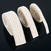 3 Yards 3 Styles Imitation Pearl Hotfix Rhinestone Ribbon Trimming DIY-TA0013-16-4