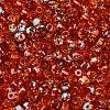 Transparent Colours Picasso Glass Beads SEED-Q039-05A-C05-3