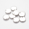 Tarnish Resistant 304 Stainless Steel Stamping Blank Tag Charms STAS-K149-03D-1