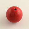 Round Cinnabar Beads LS-X-CARL-Q002-8mm-1