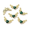 Golden Alloy Connector Charms FIND-CJC0006-45L-2