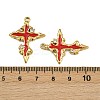 304 Stainless Steel Enamel Pendants STAS-L302-20G-3